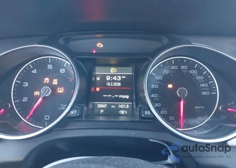 2013 Audi A5 2.0T Premium из США, поврежденный, VIN WAUJFAFH6DN017977